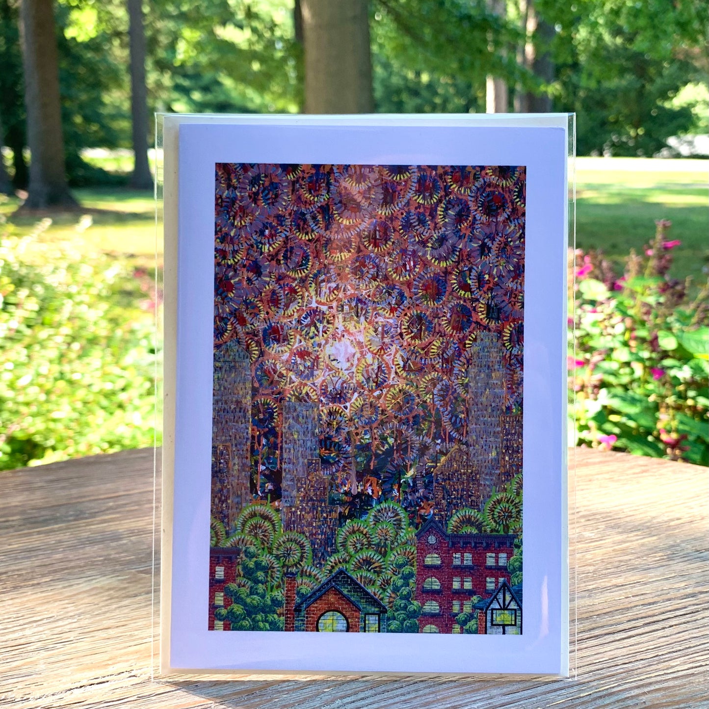 City II Greeting Card